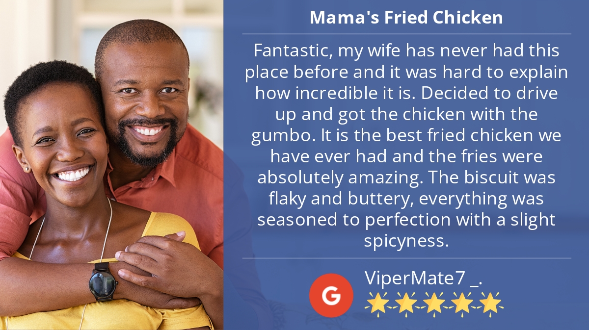 Fried Chicken Amusement Center Menu