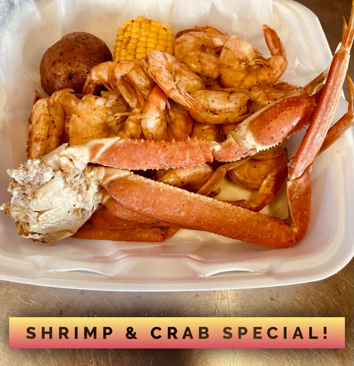 Louisiana Gulf Seafood Menu