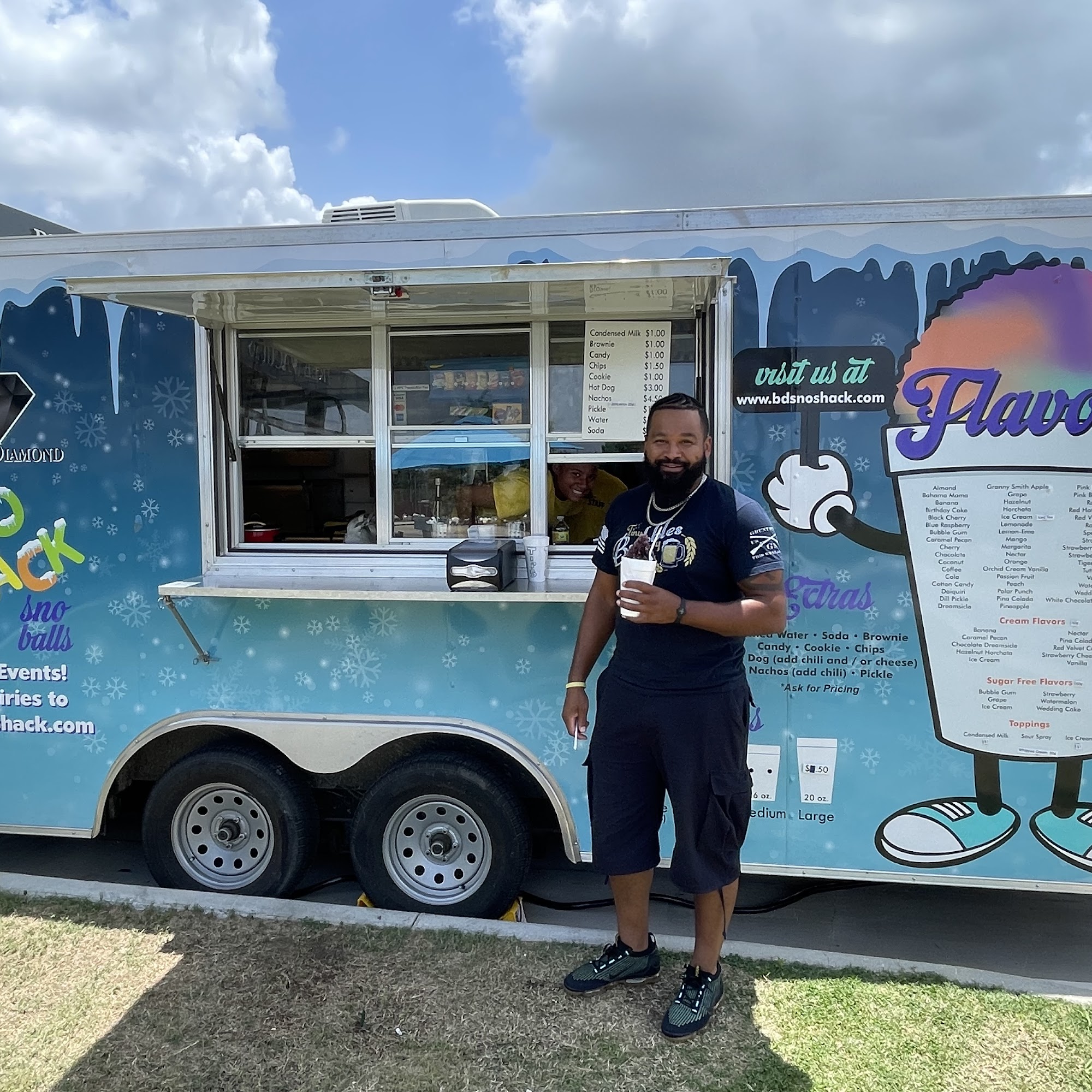 Black Diamond Sno Shack Menu