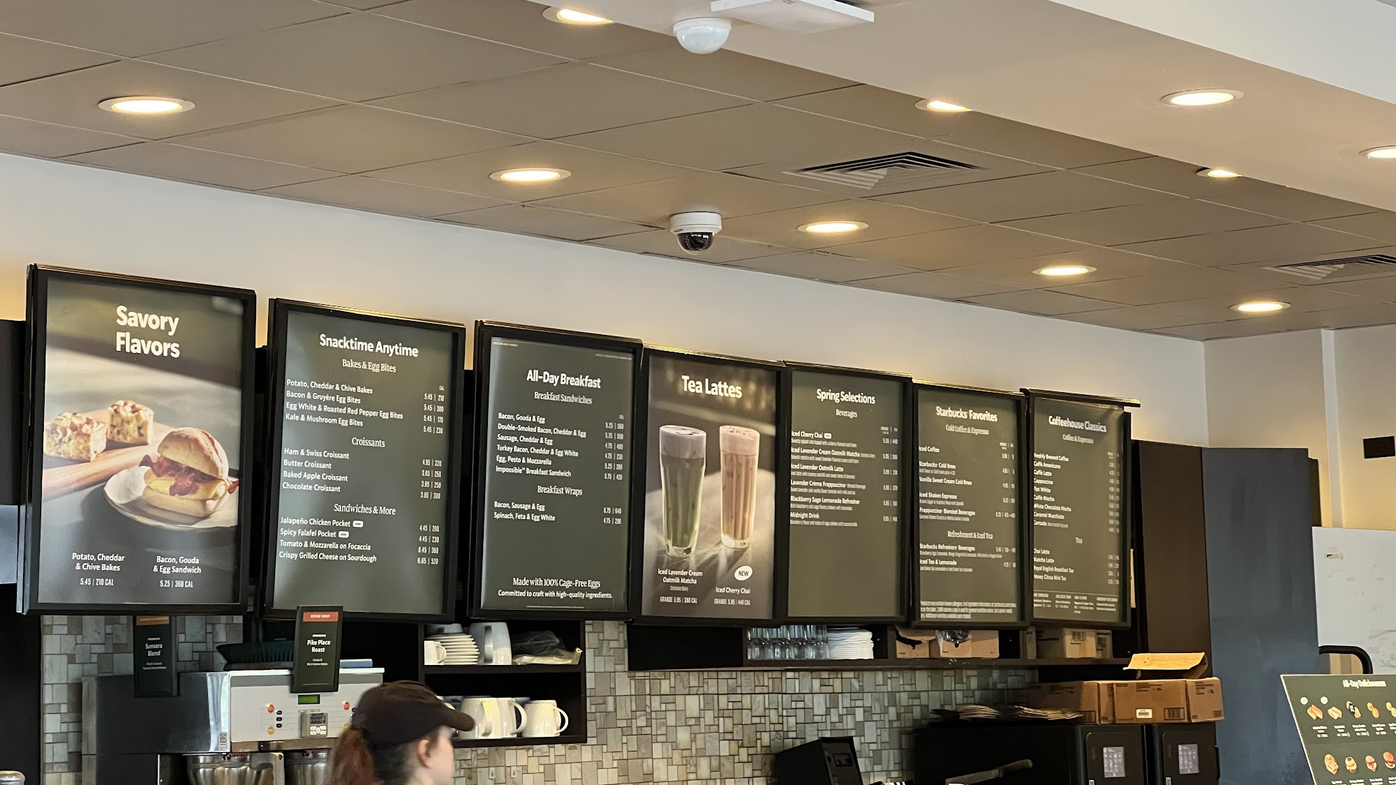Starbucks Menu