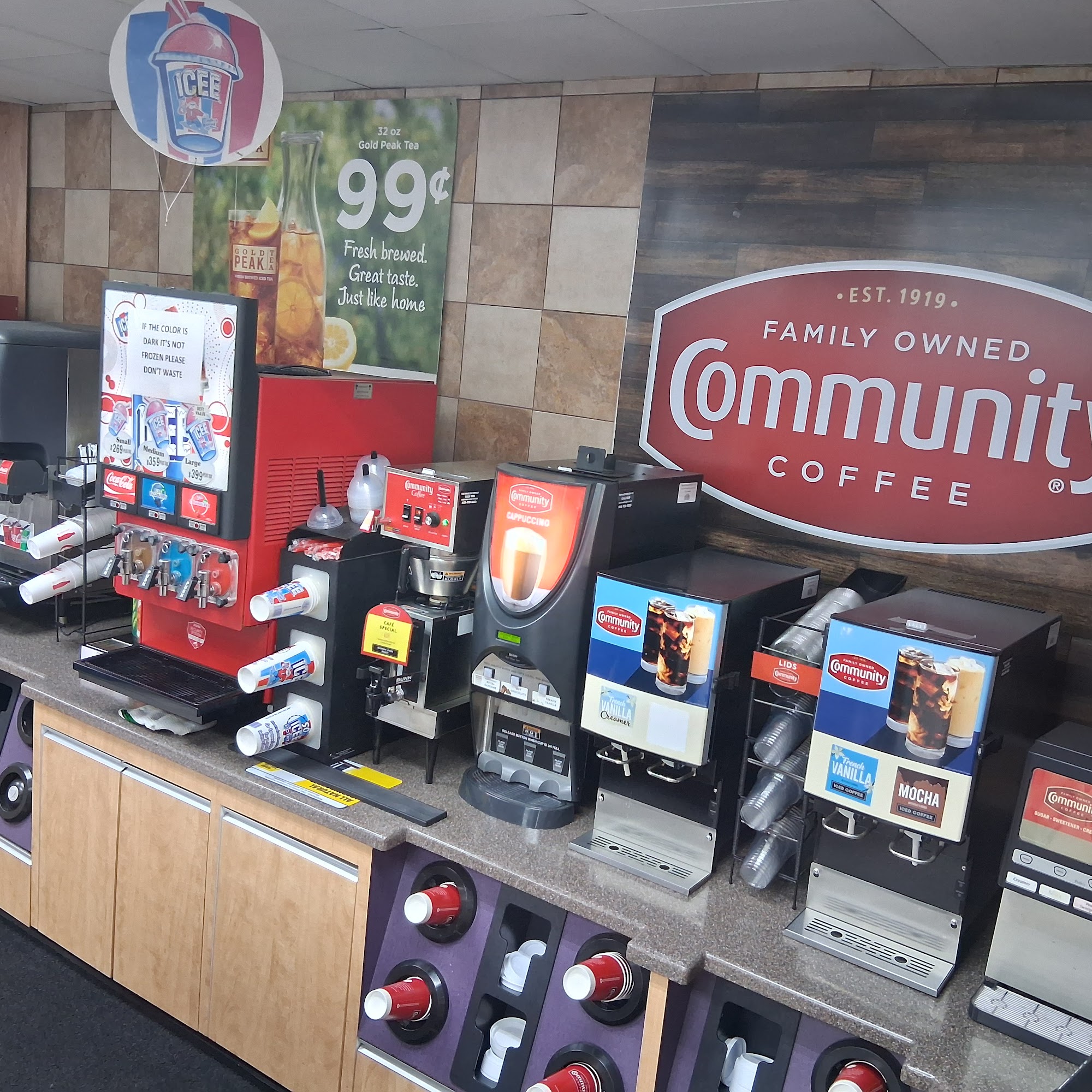 Fisher corner chevron Slidell