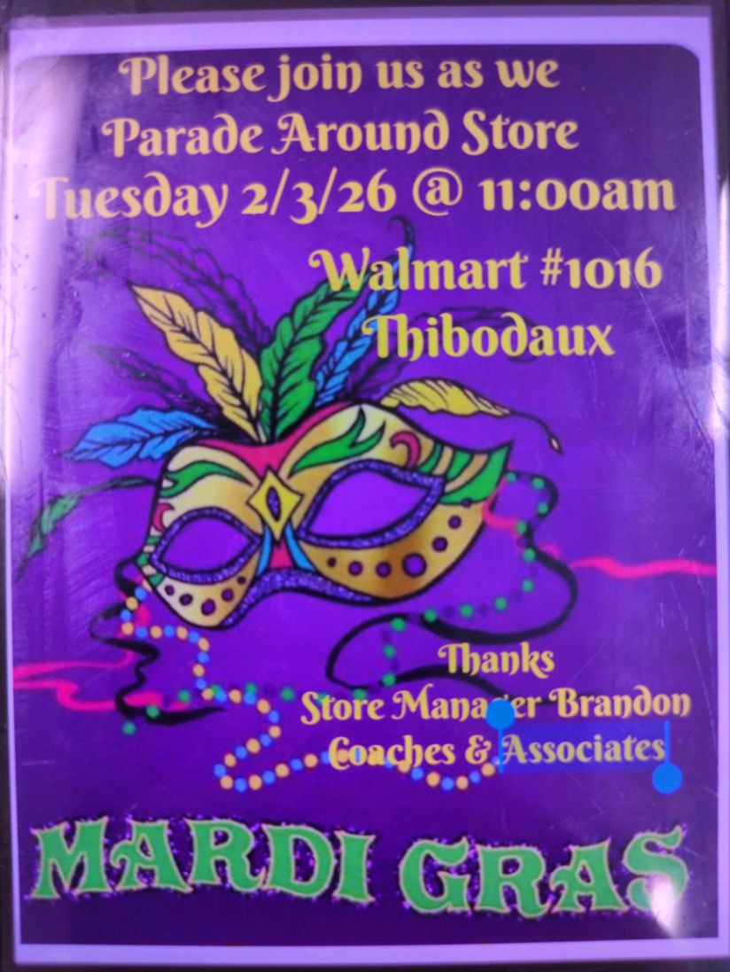 Walmart Bakery Thibodaux