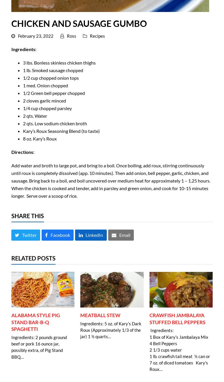 Pig Stand Bar BQ Sauce Menu