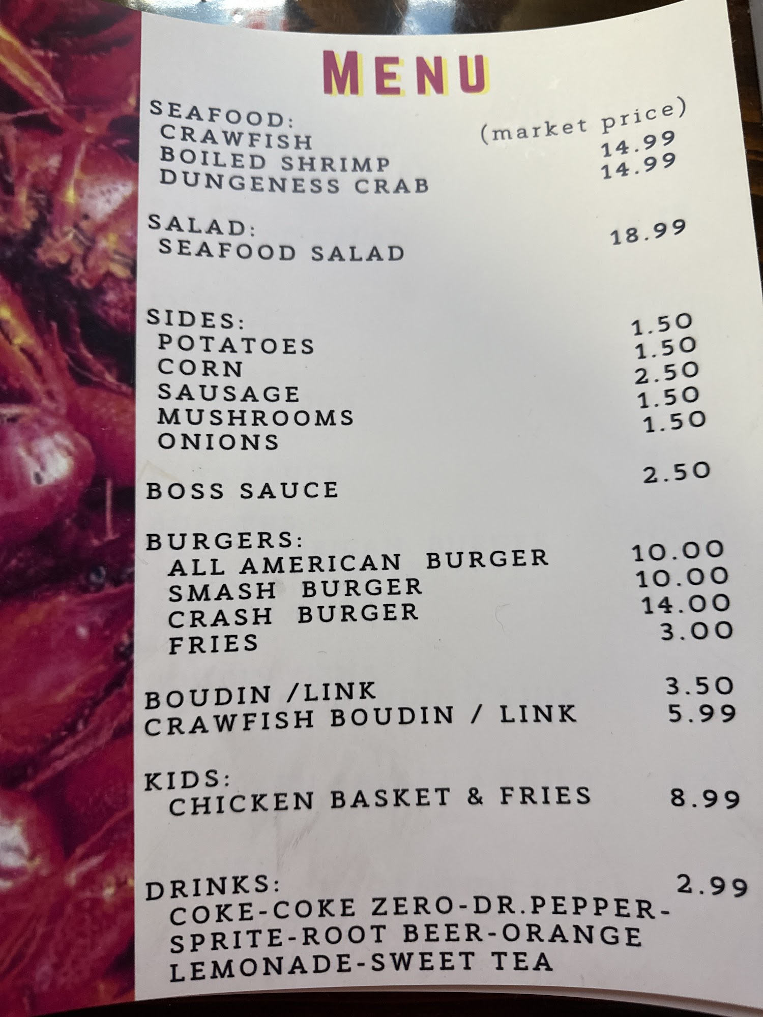 TheCrawfishBoss 2600 E Milton Ave, Youngsville