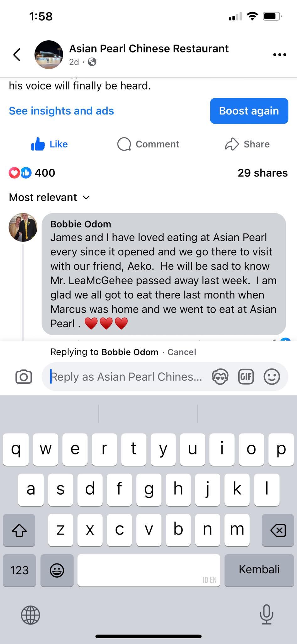 Photo credit: facebook