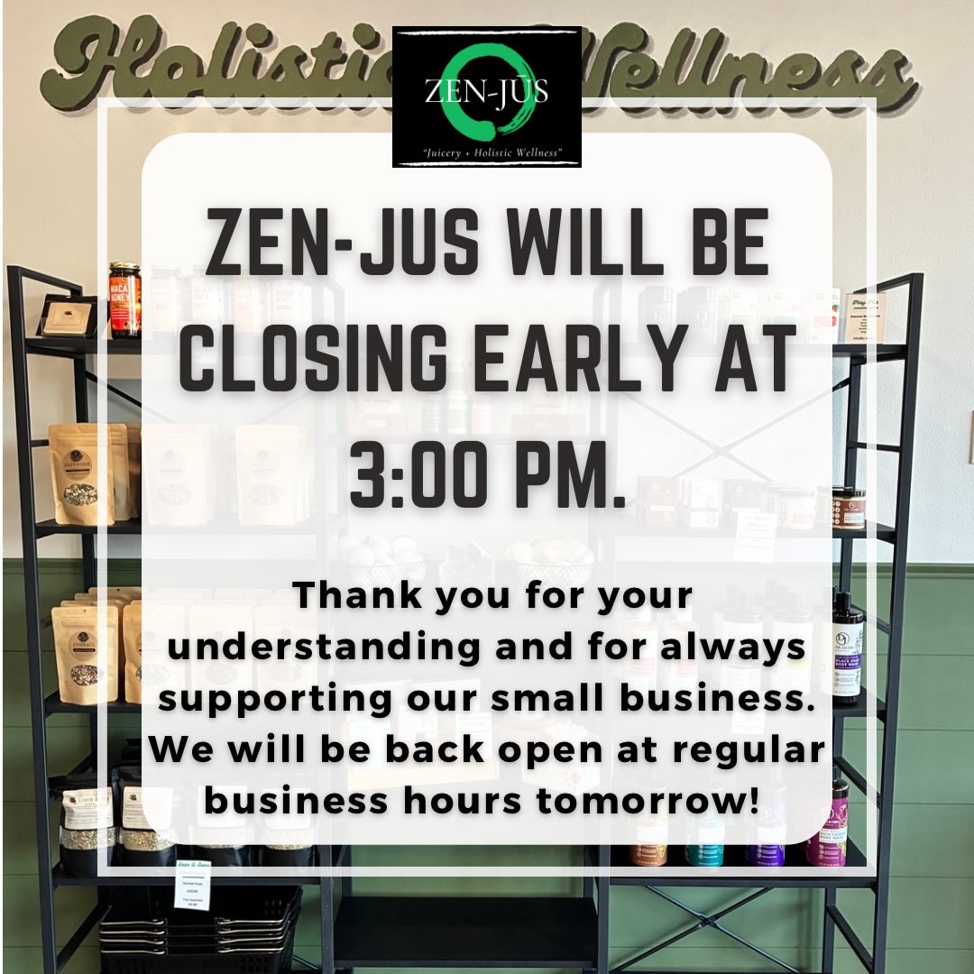 Zen-Jūs: Juicery and Holistic Wellness Shop Zachary