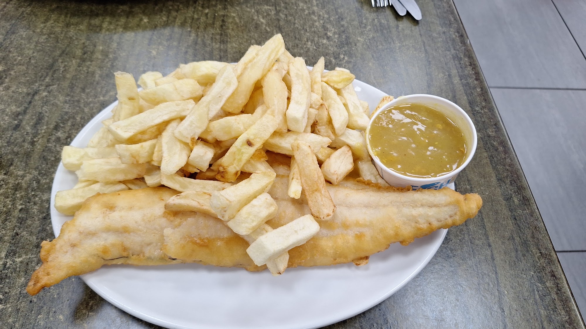 Seven Seas Fish & Chips 110A Market St, Chorley
