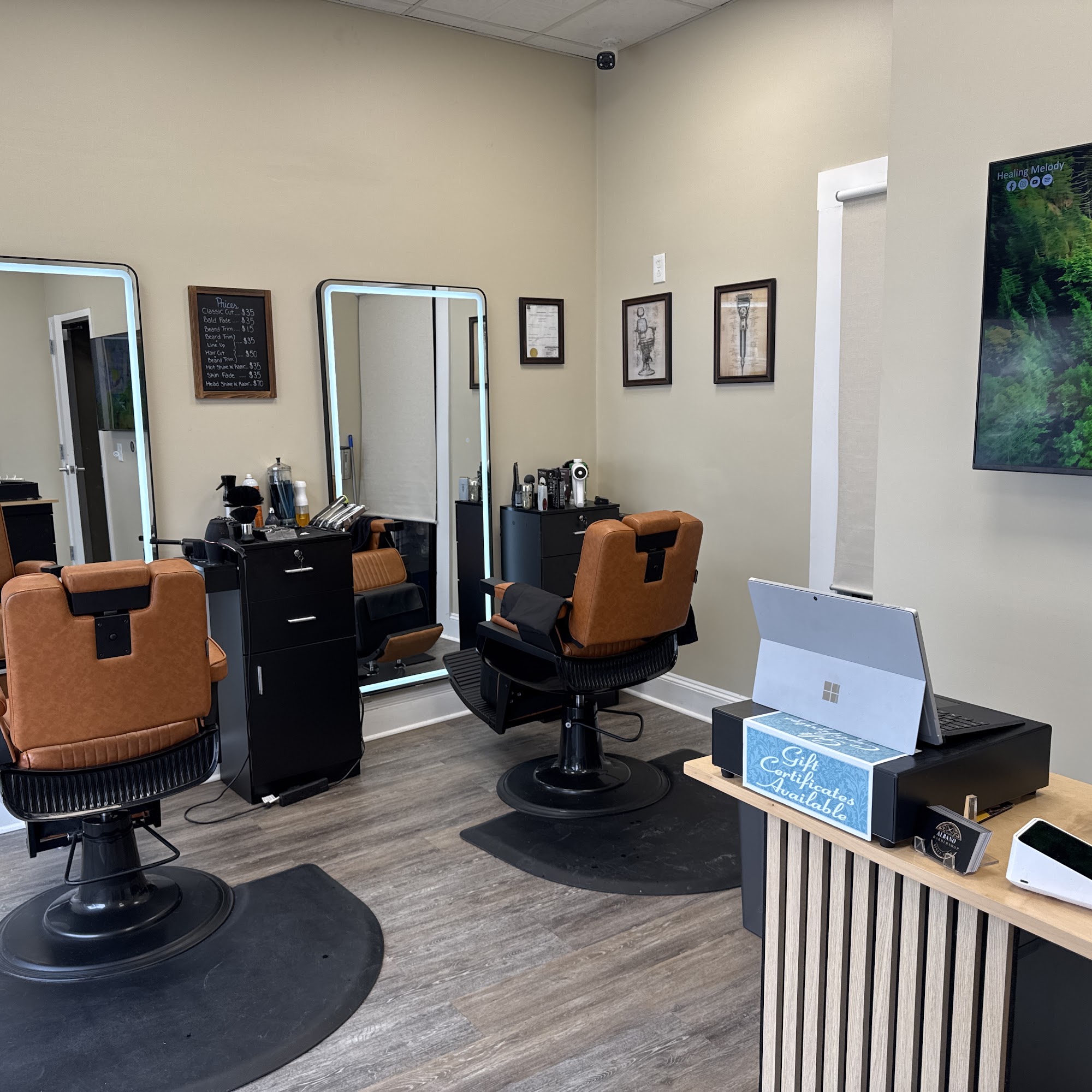 Albano Barbershop 27 Mystic St, Arlington Massachusetts 02474