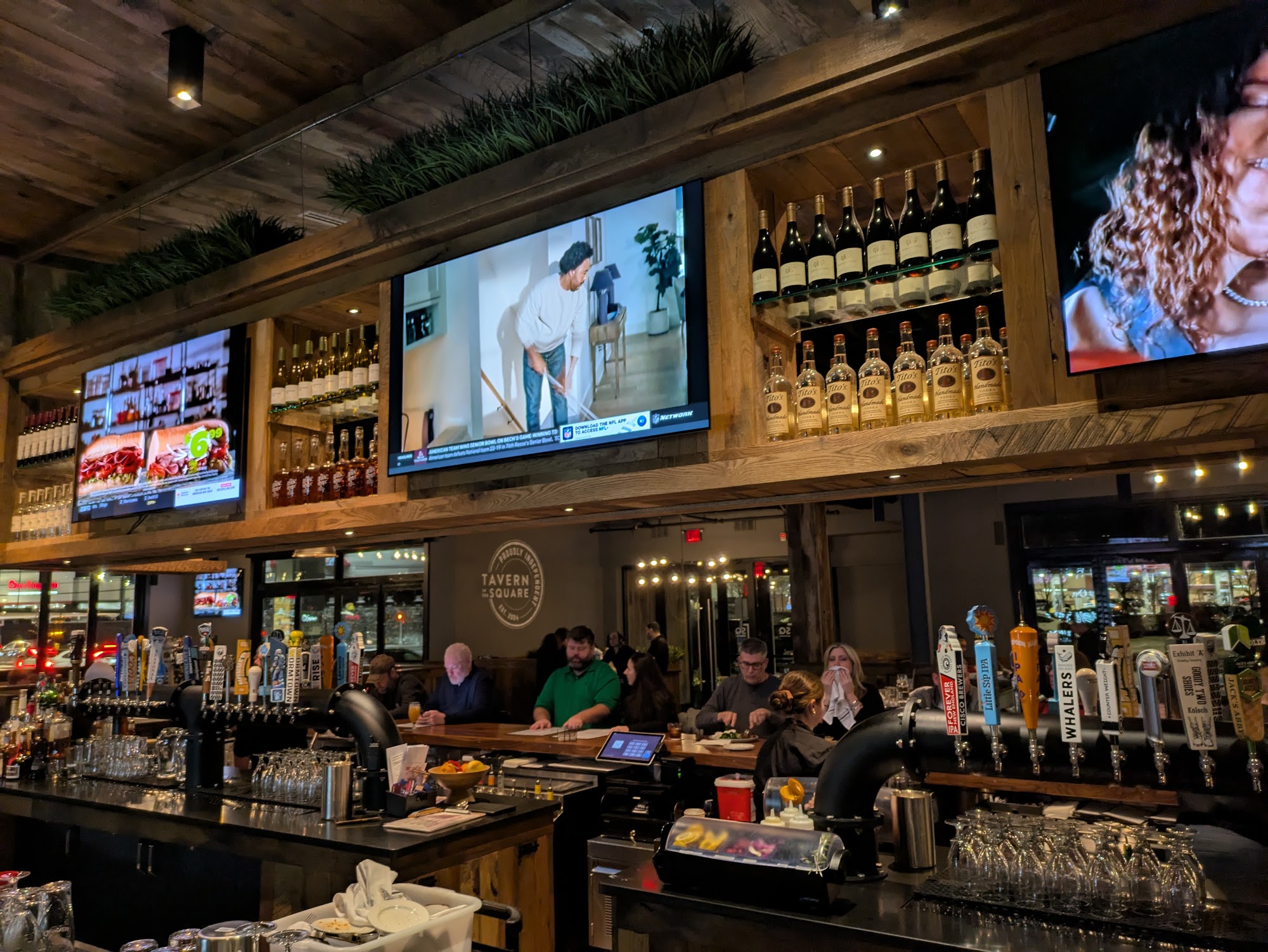 Tavern in the Square Menu