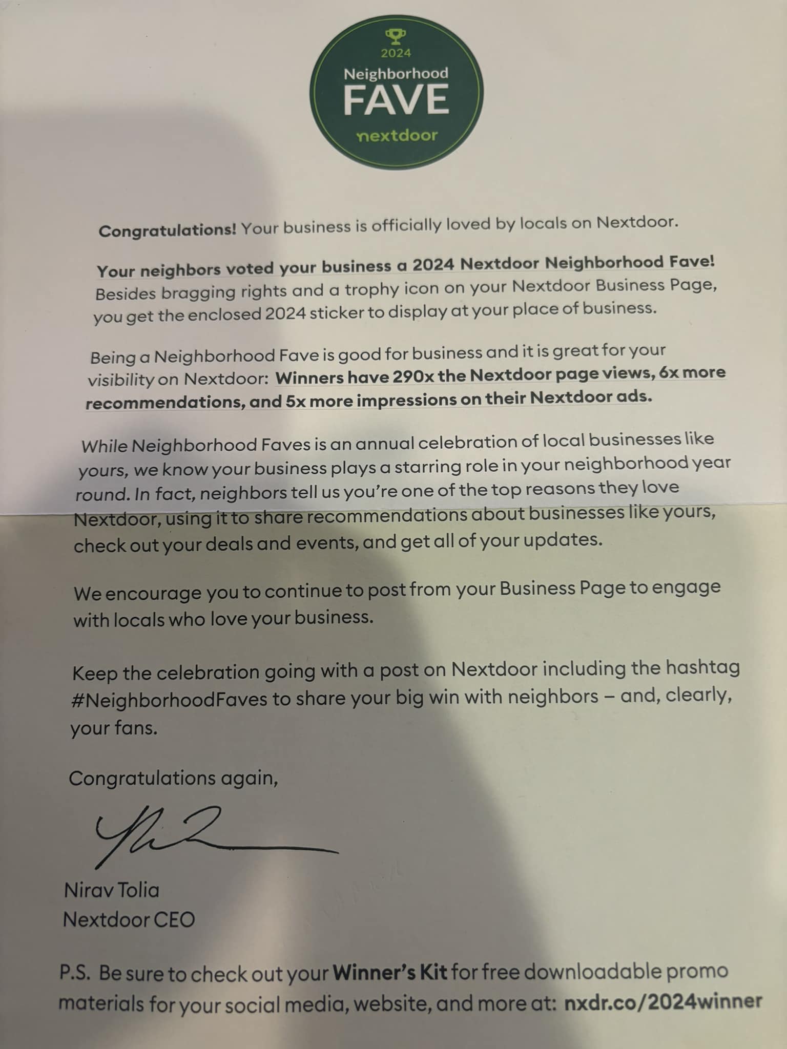 Photo credit: facebook