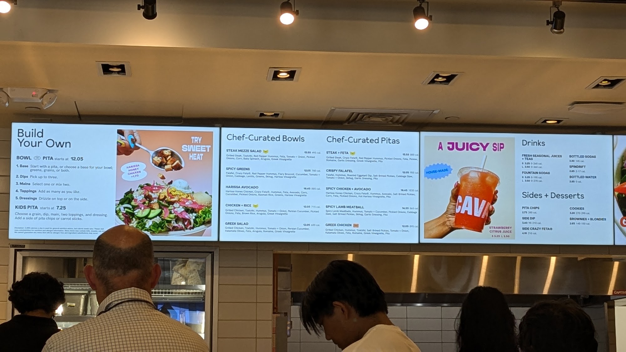 CAVA Menu