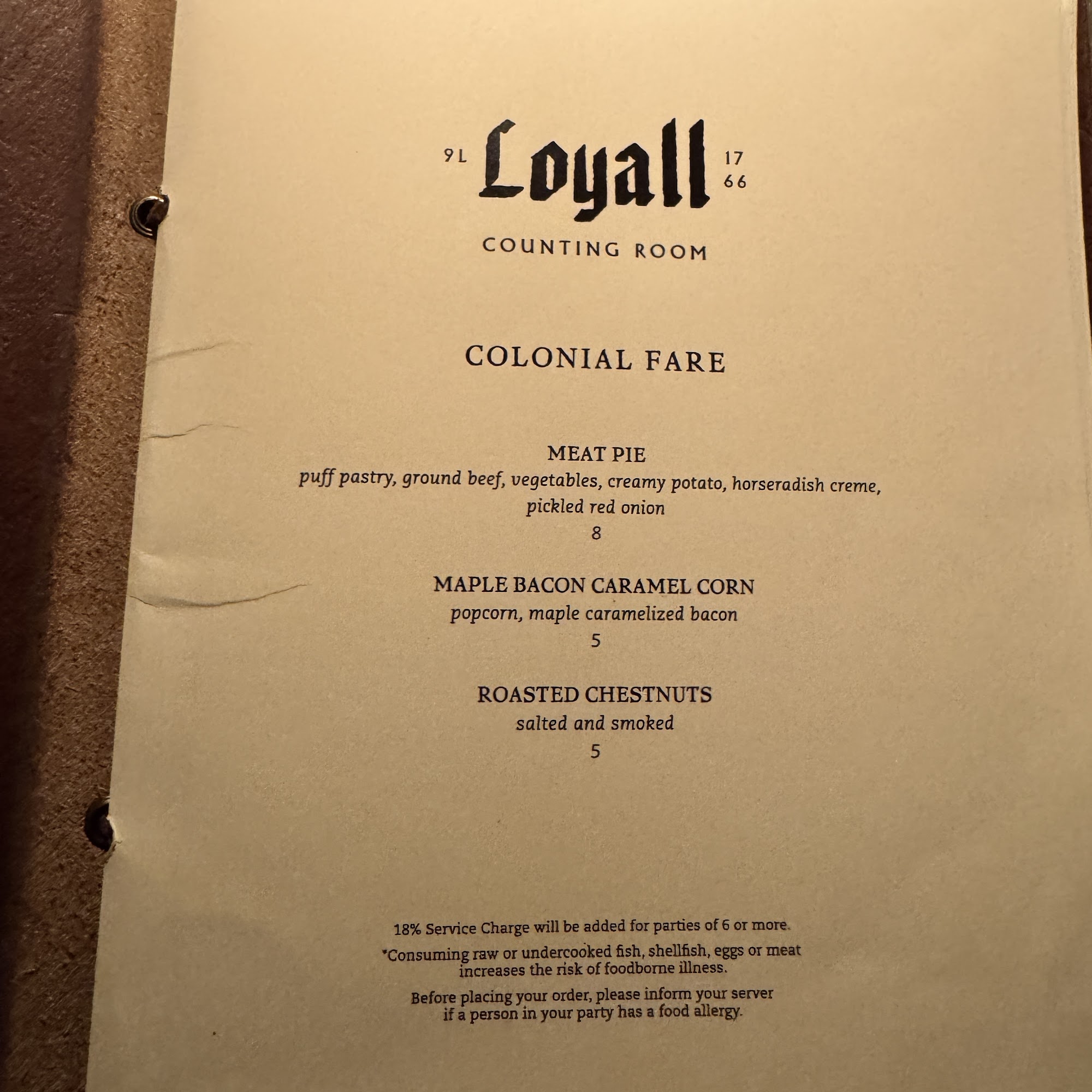 Loyall Counting Room