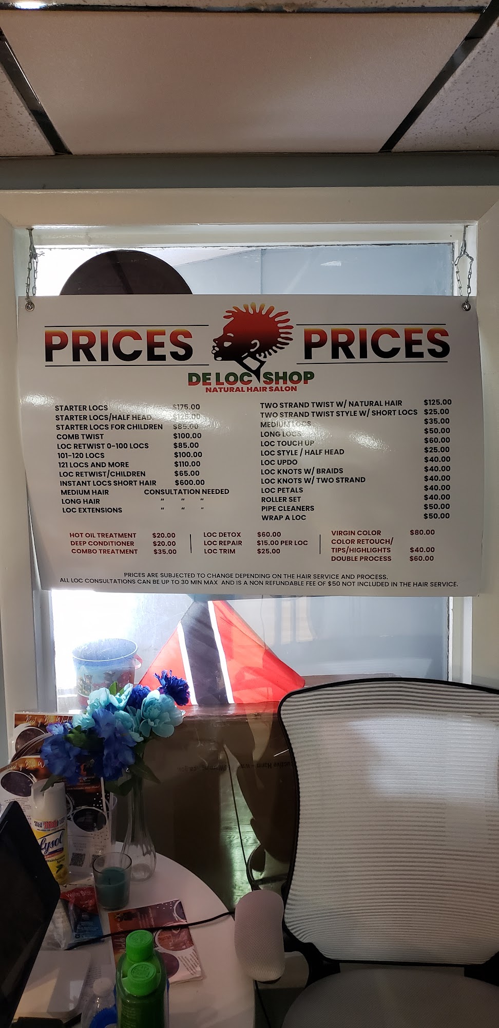 De Loc Shop Natural Hair Salon 504 Warren St, Boston Massachusetts 02121