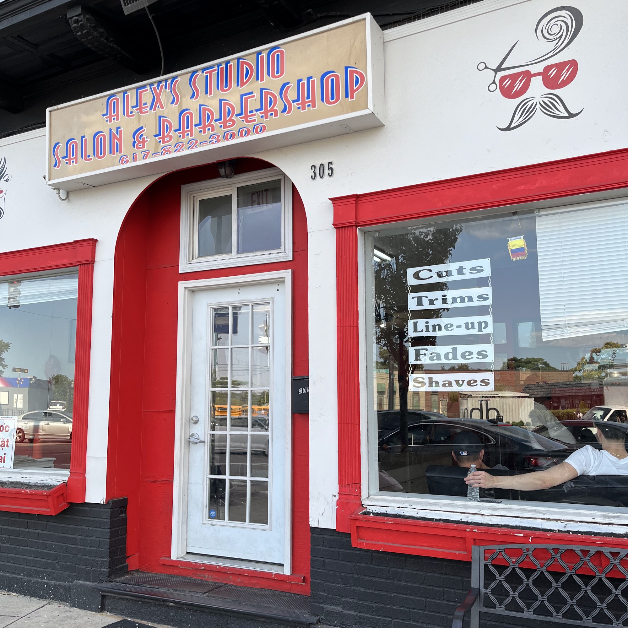 Alex’s Studio Salon & Barbershop. 305 Hancock St, Boston Massachusetts 02125