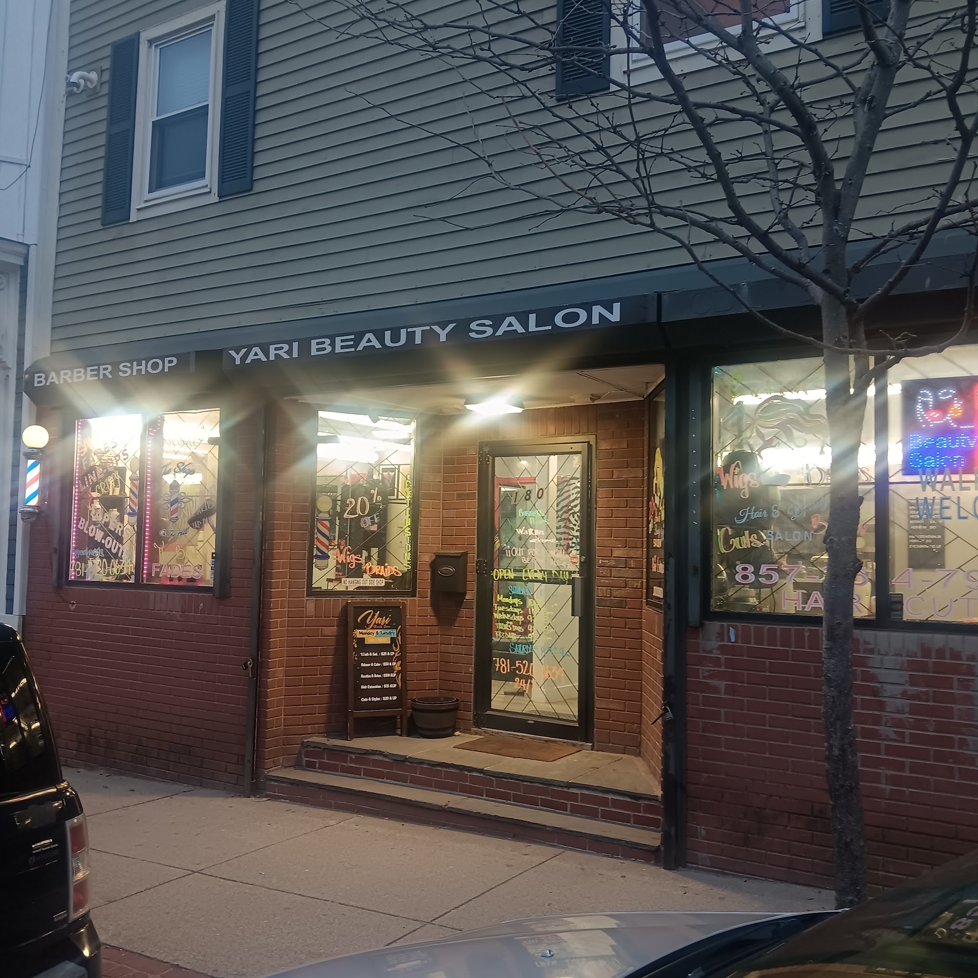 Yari beauty salon 180 Bunker Hill St, Boston Massachusetts 02129