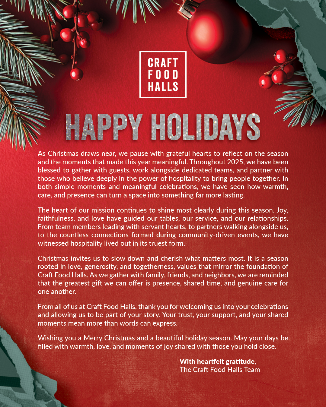 Craft Food Halls - Boxborough Boxborough