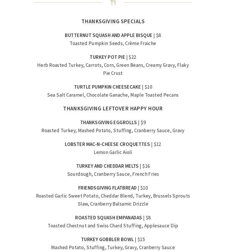 Bayzo's Pub Menu