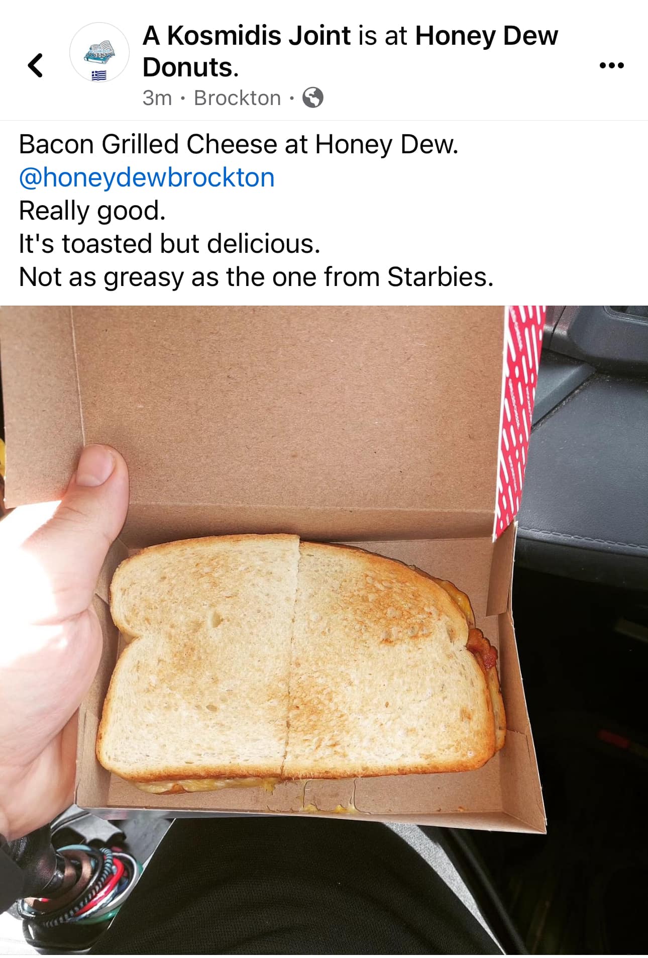 Honey Dew Donuts Menu