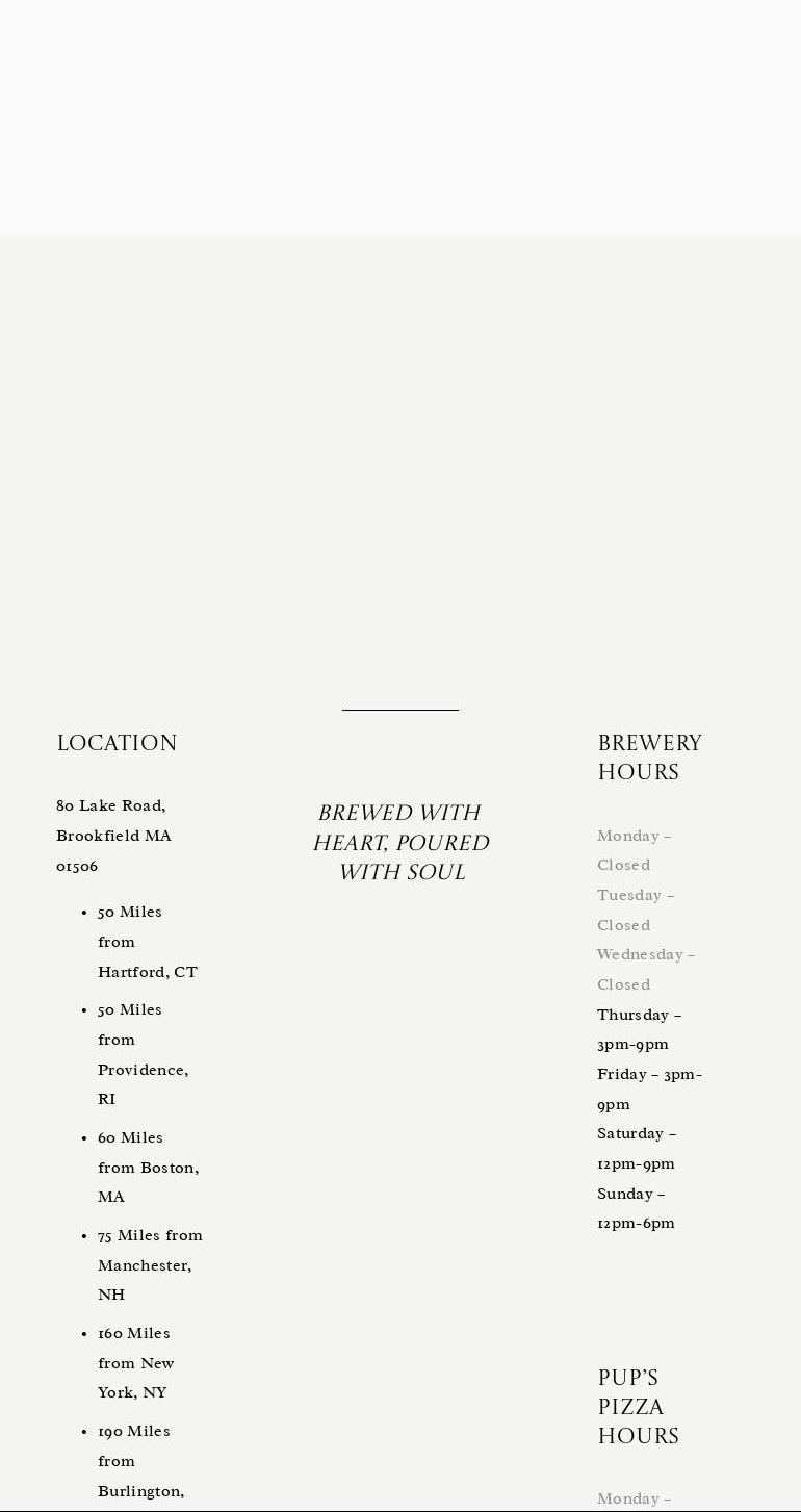 Oakholm Brewing Company Menu