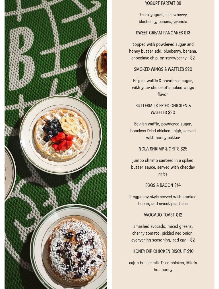 BRED - Kendall Square Menu