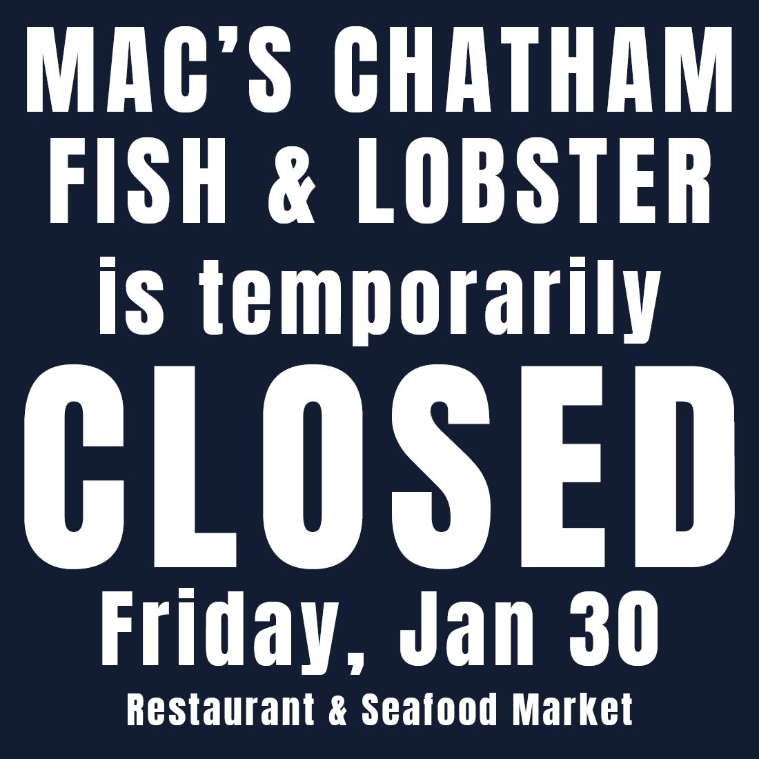 Mac's Chatham Fish & Lobster Chatham