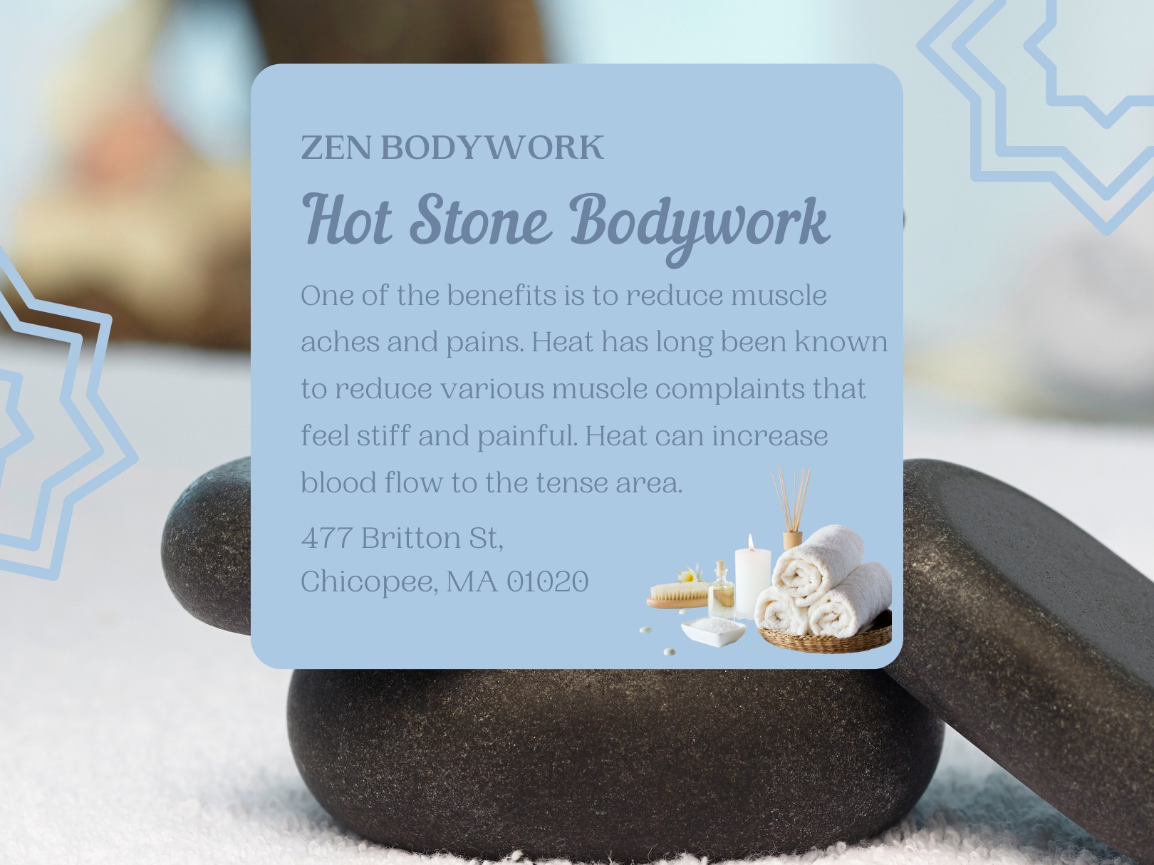 Zen Bodywork 477 Britton St, Chicopee, MA 01020