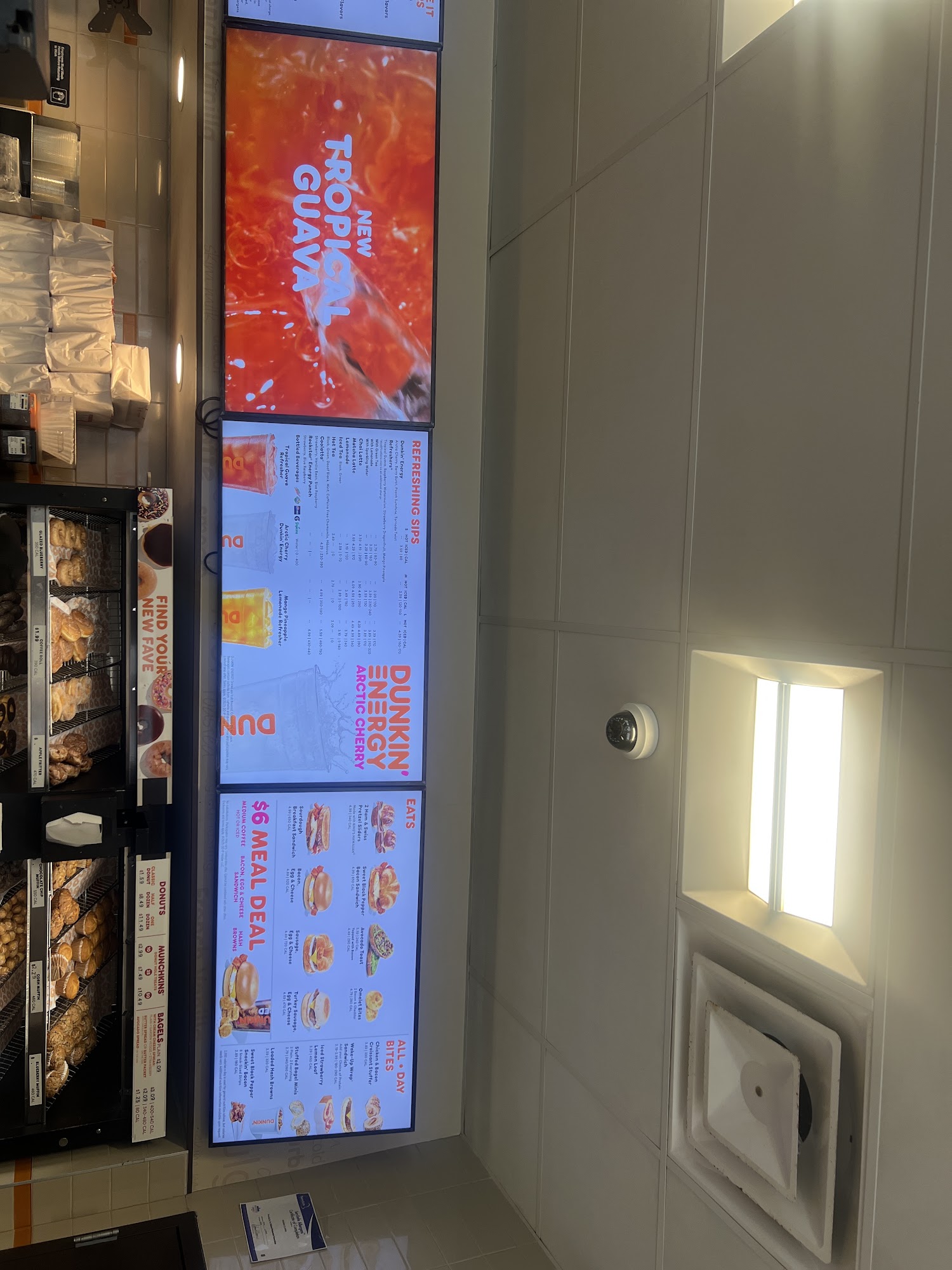 Dunkin' Menu