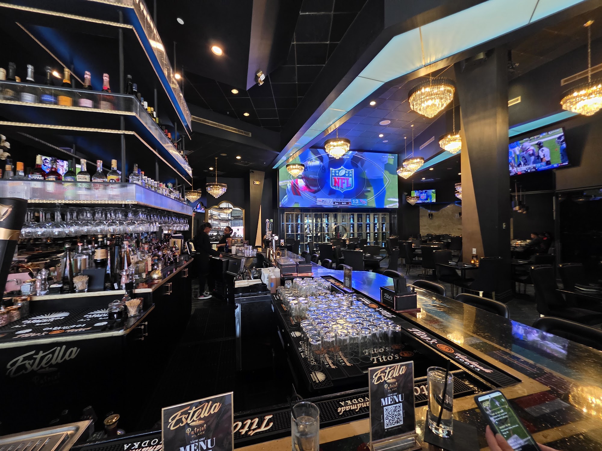 Estella Patriot Place Menu