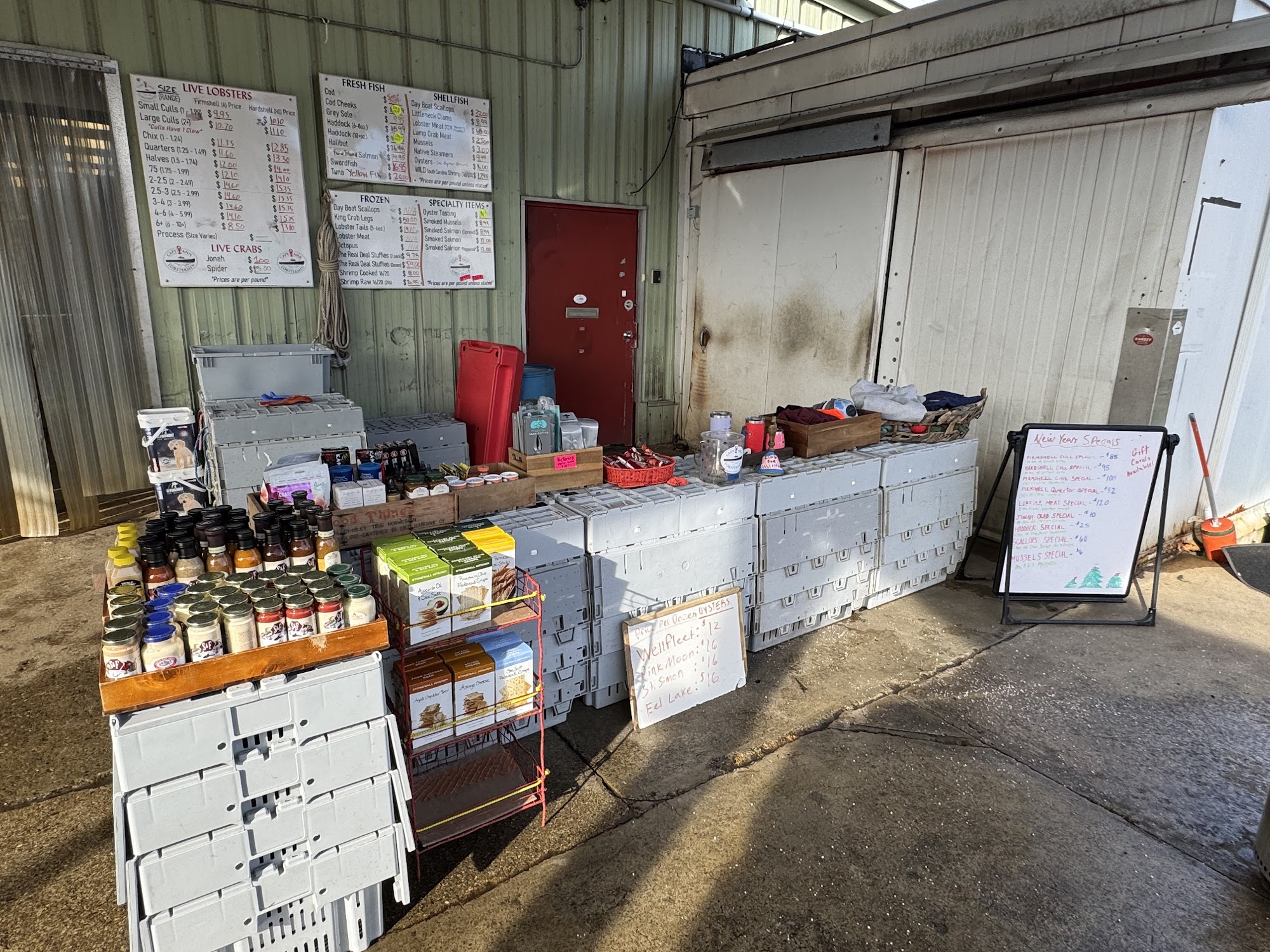 Cape Ann Lobstermen Menu