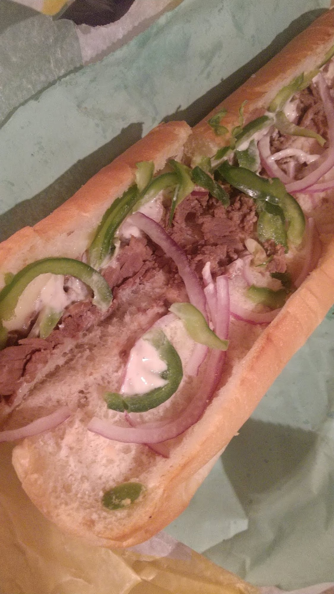 Subway Menu