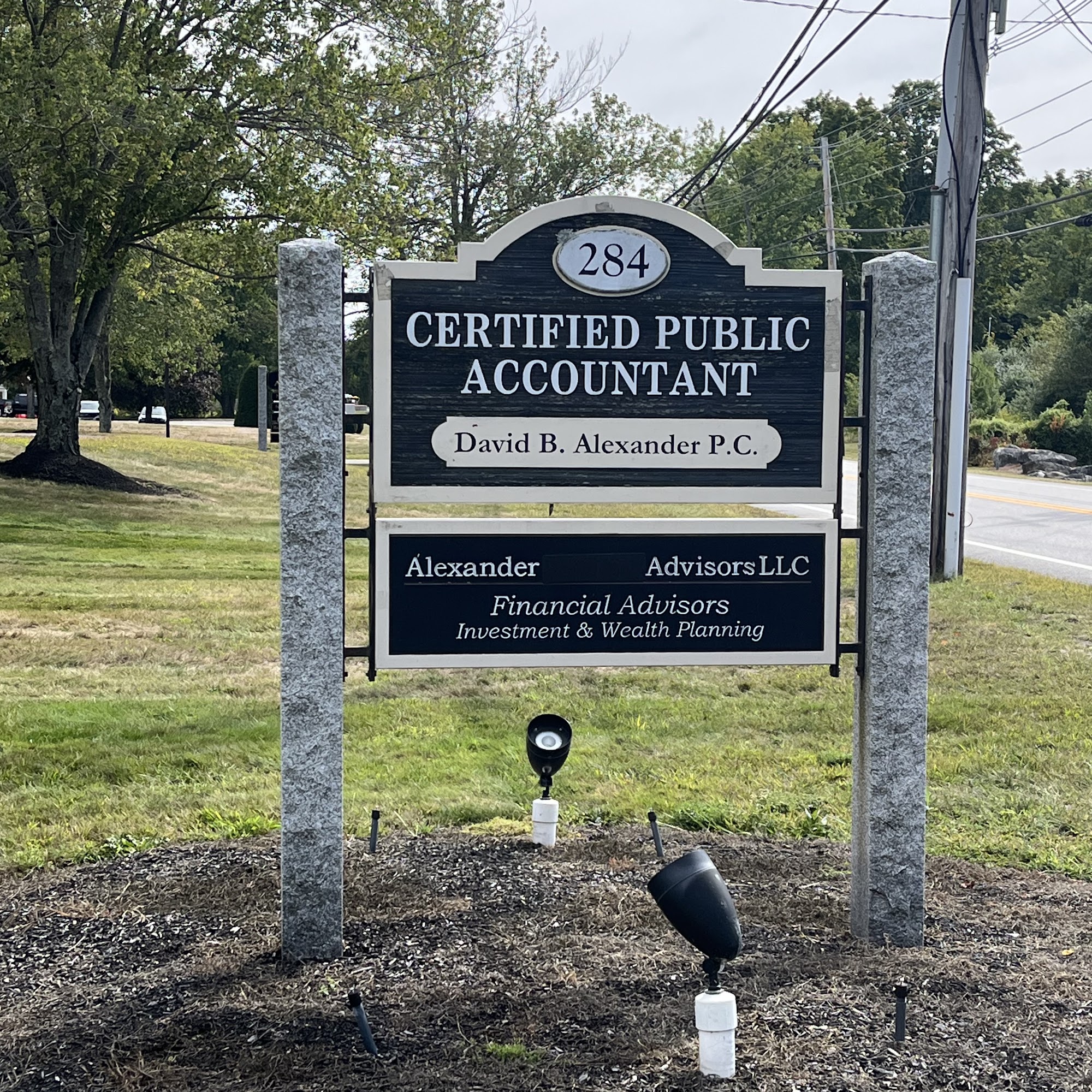 Alexander Wealth Advisors, LLC 284 Ayer Rd, Harvard Massachusetts 01451