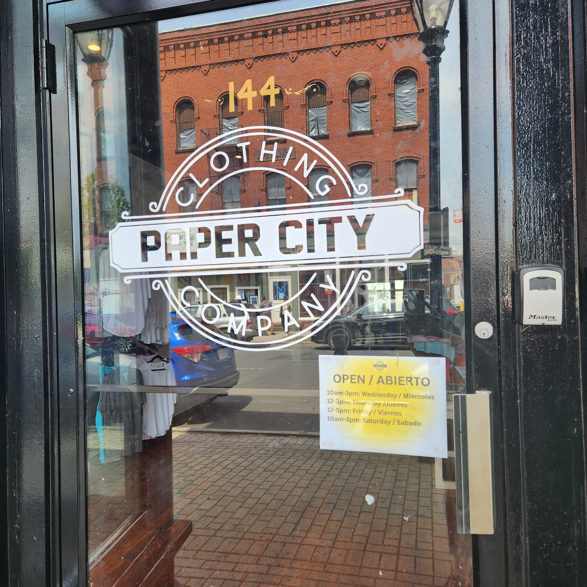 Paper City Clothing Company Holyoke