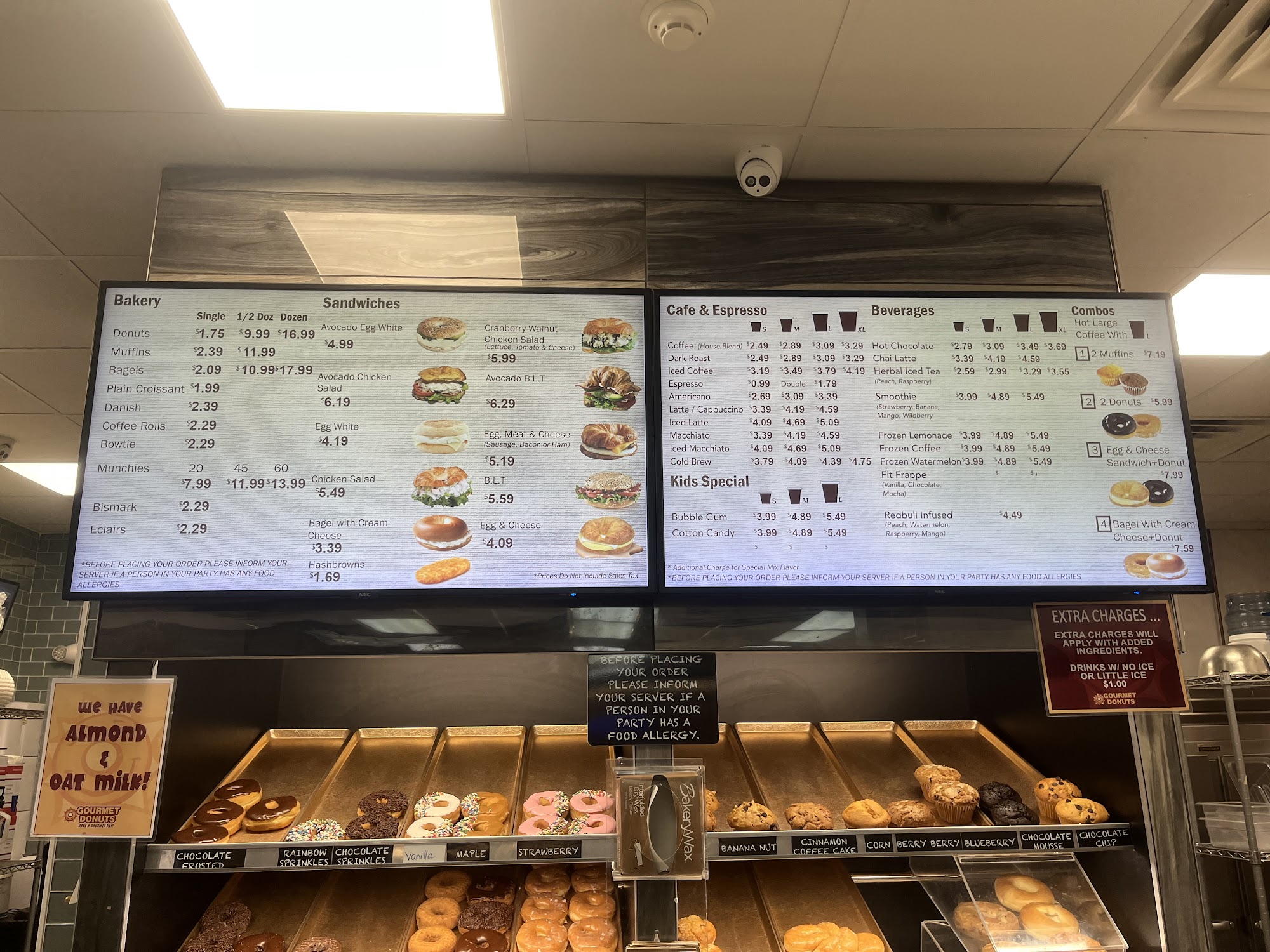 Gourmet Donuts Hudson Menu