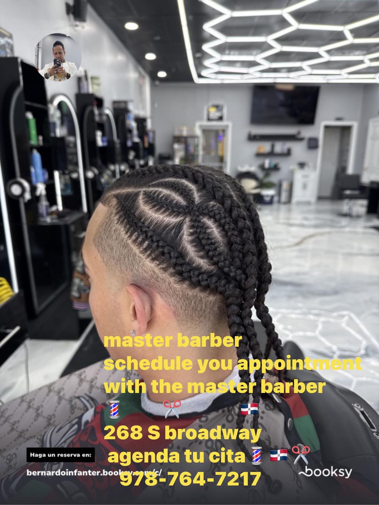 GÓMEZ BARBERSHOP 268 S Broadway, Lawrence Massachusetts 01843
