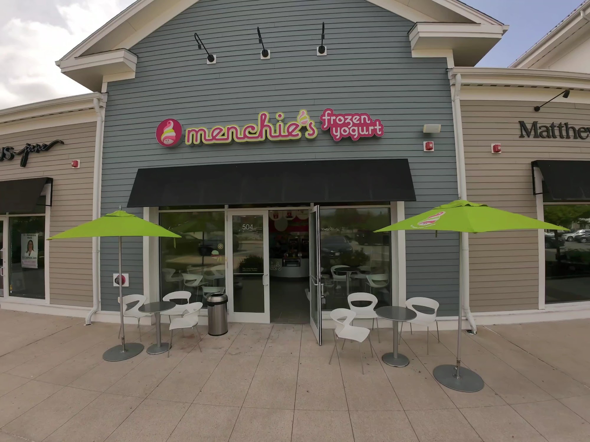 Menchie's Frozen Yogurt Menu