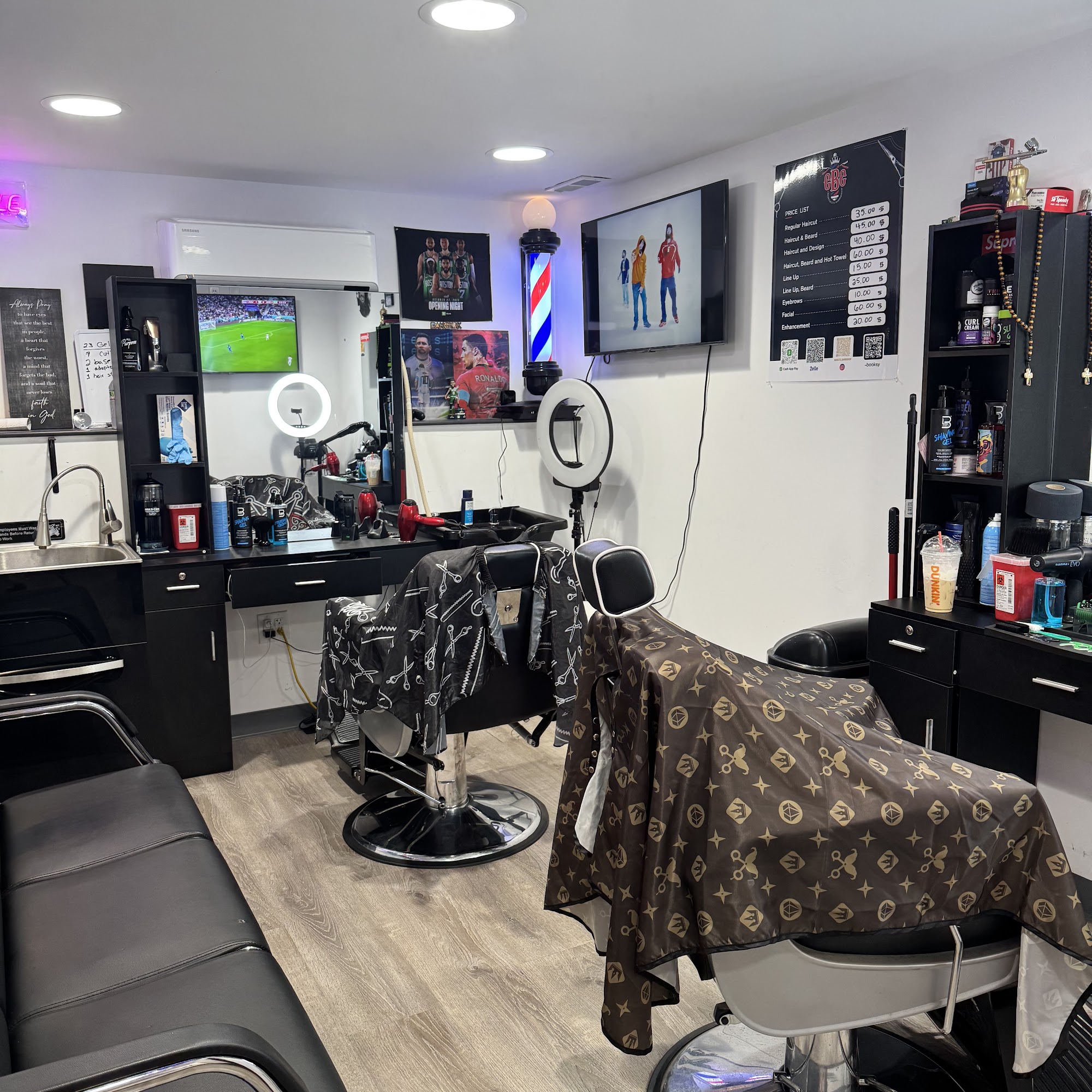 Crisbetacutz Barbershop 180 Broadway suite 18, Malden Massachusetts 02148