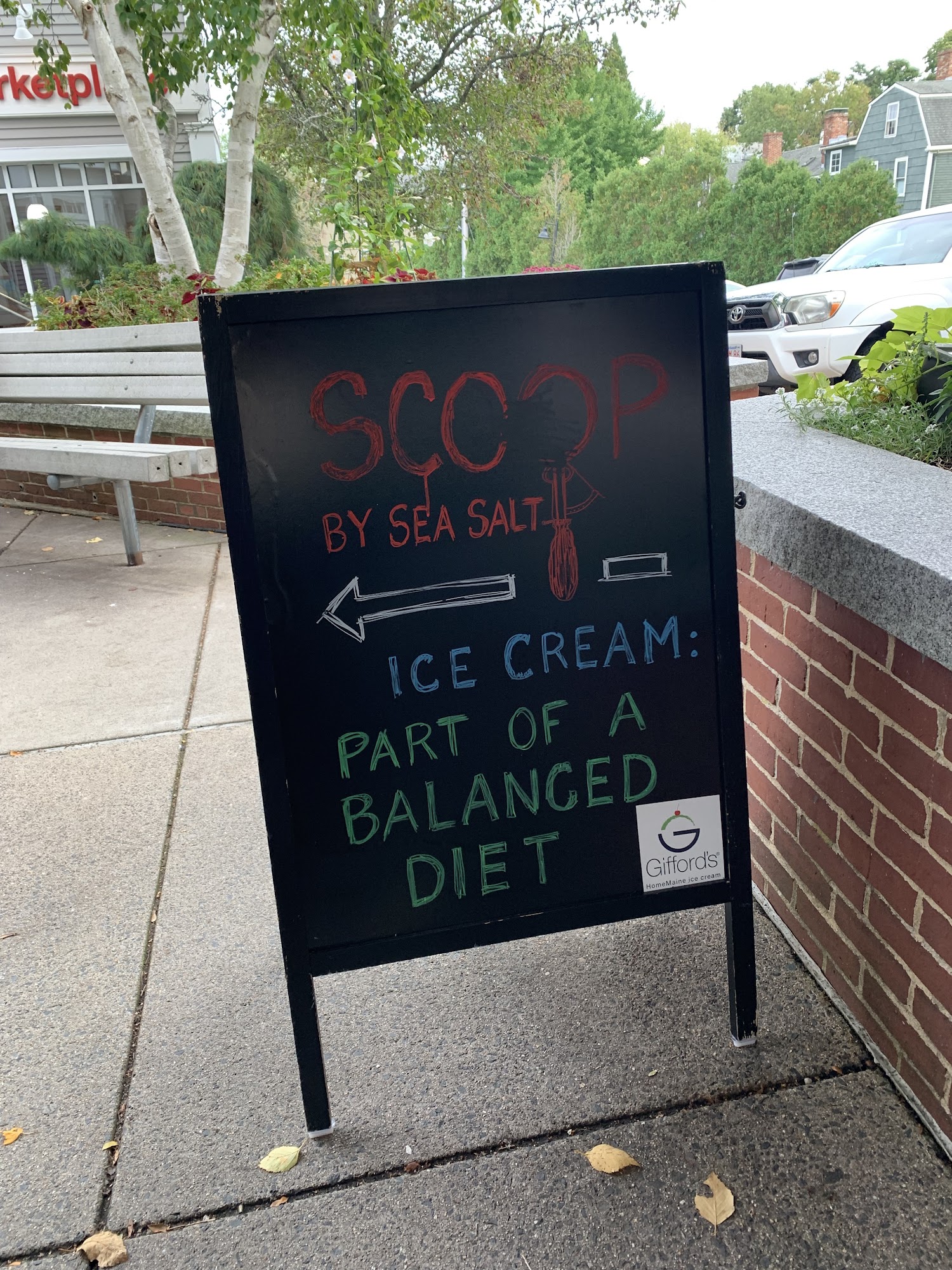 SCOOP By Sea Salt Menu