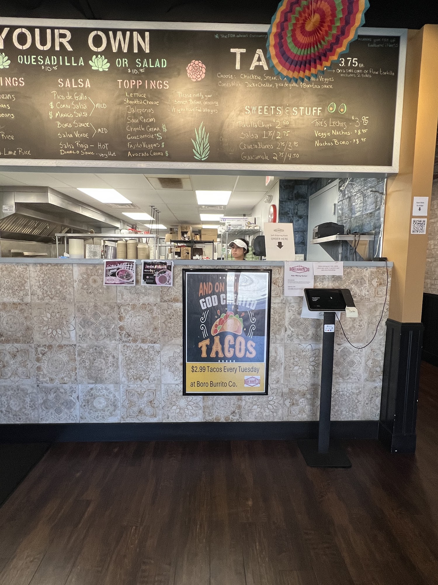 Boro Burrito Co. Menu
