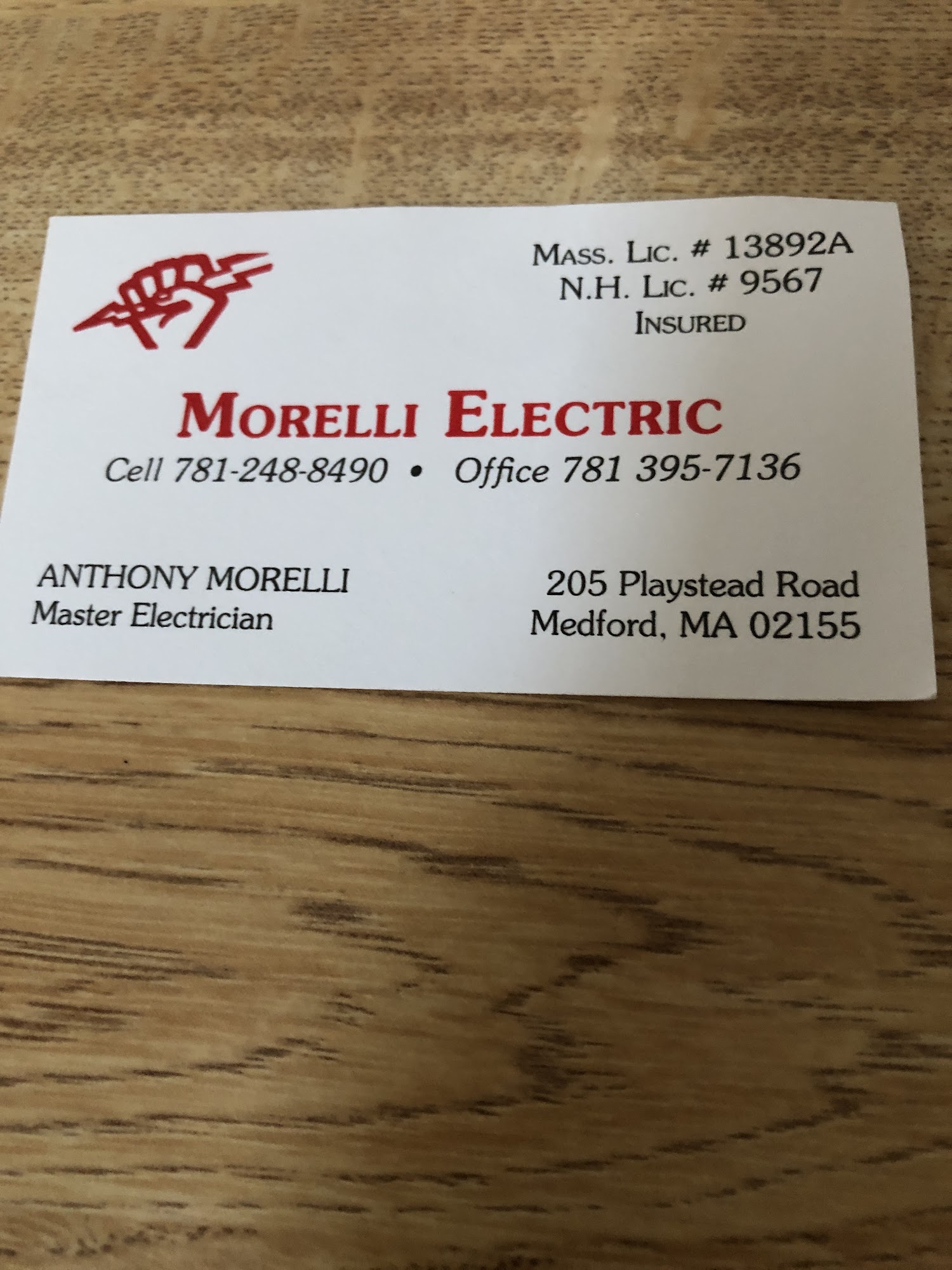 Anthony Morelli Electric