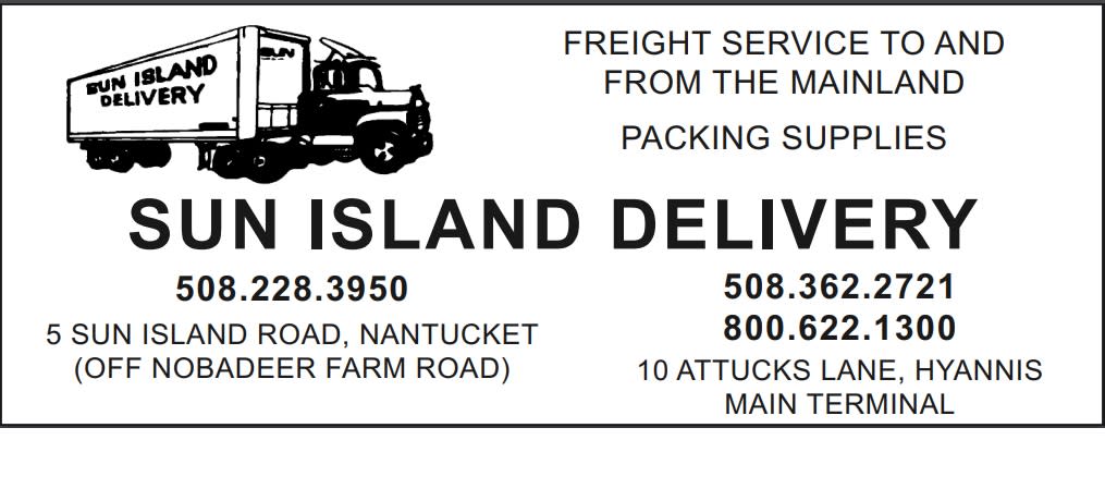 Sun Island Delivery- 508-228-3950