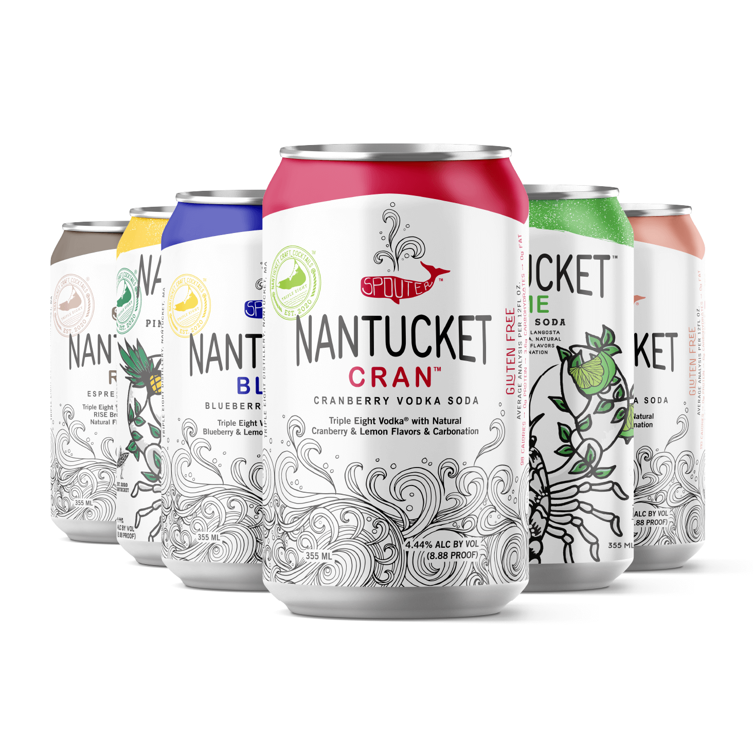 Triple Eight Distillery Menu