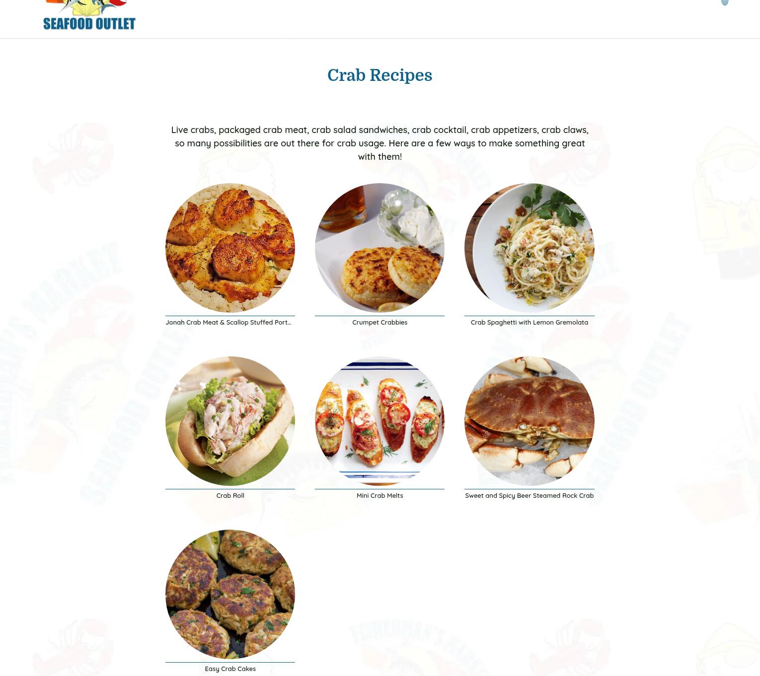 Fisherman's Market Seafood Outlet Menu