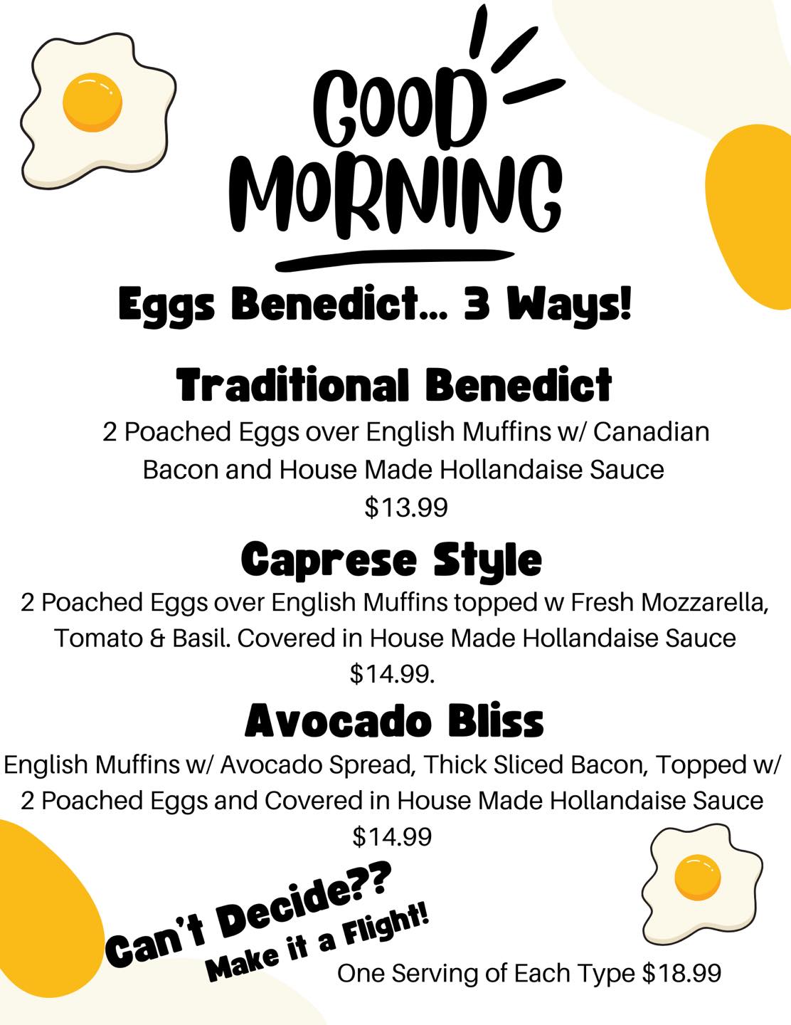 common ground coffee works Menu