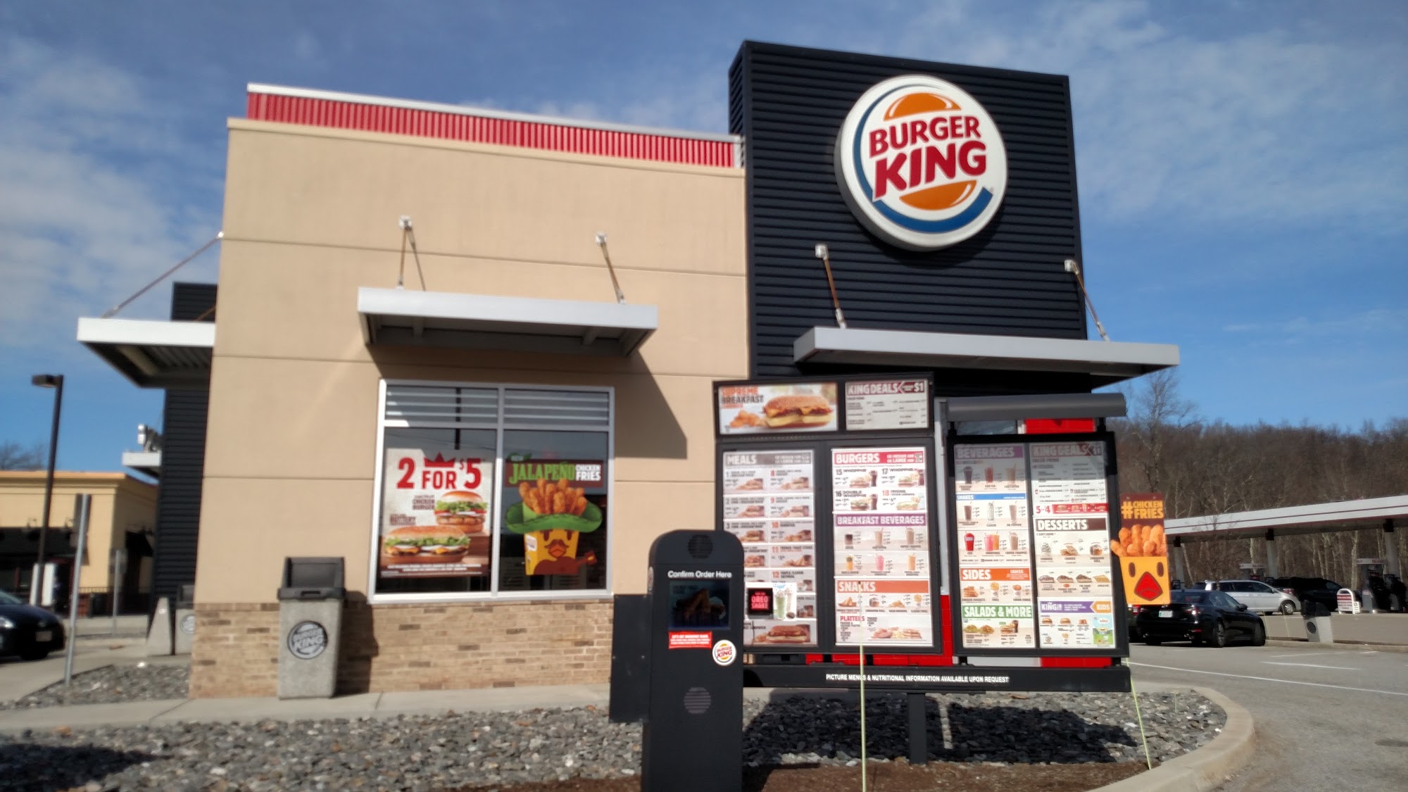 Burger King Menu