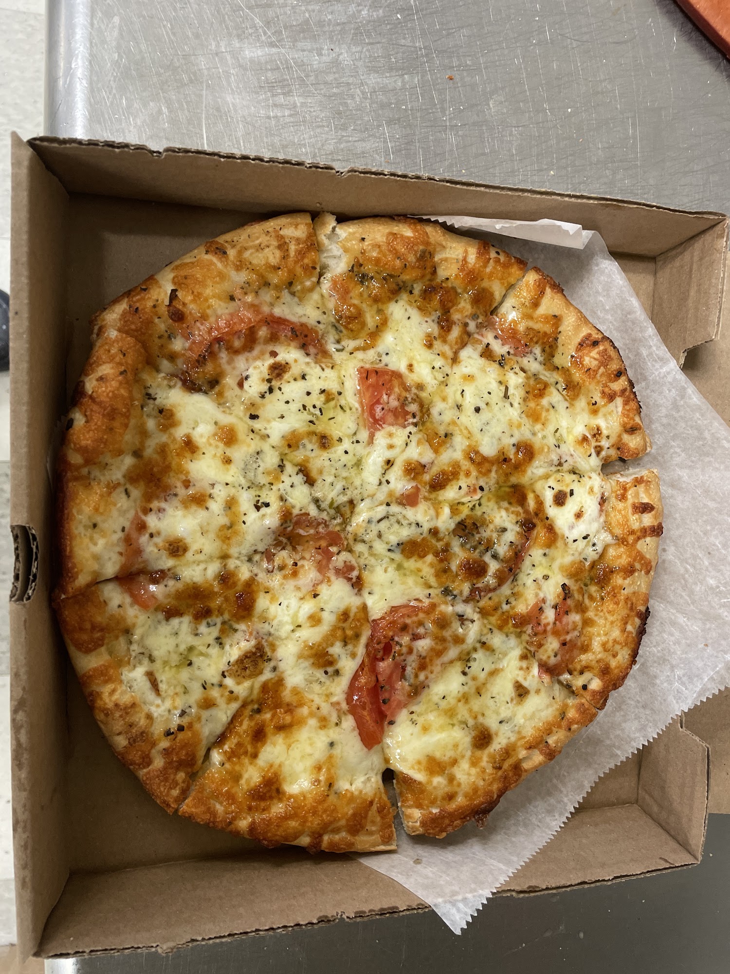 Main Street Pizzeria Menu