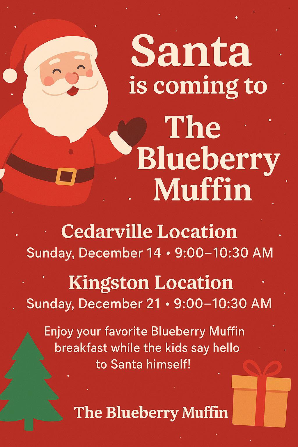 The Blueberry Muffin Plymouth