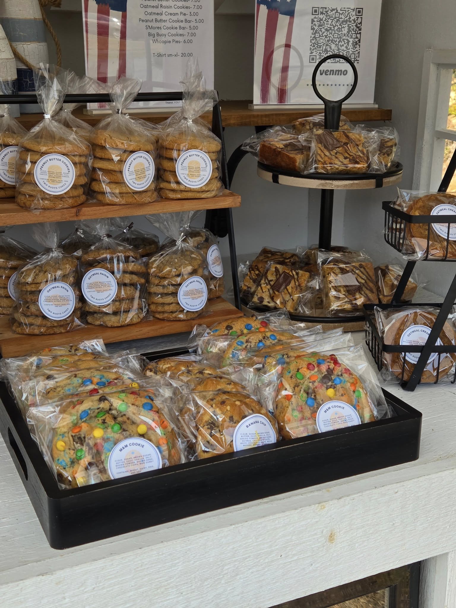 Two Buoys Cakes Menu