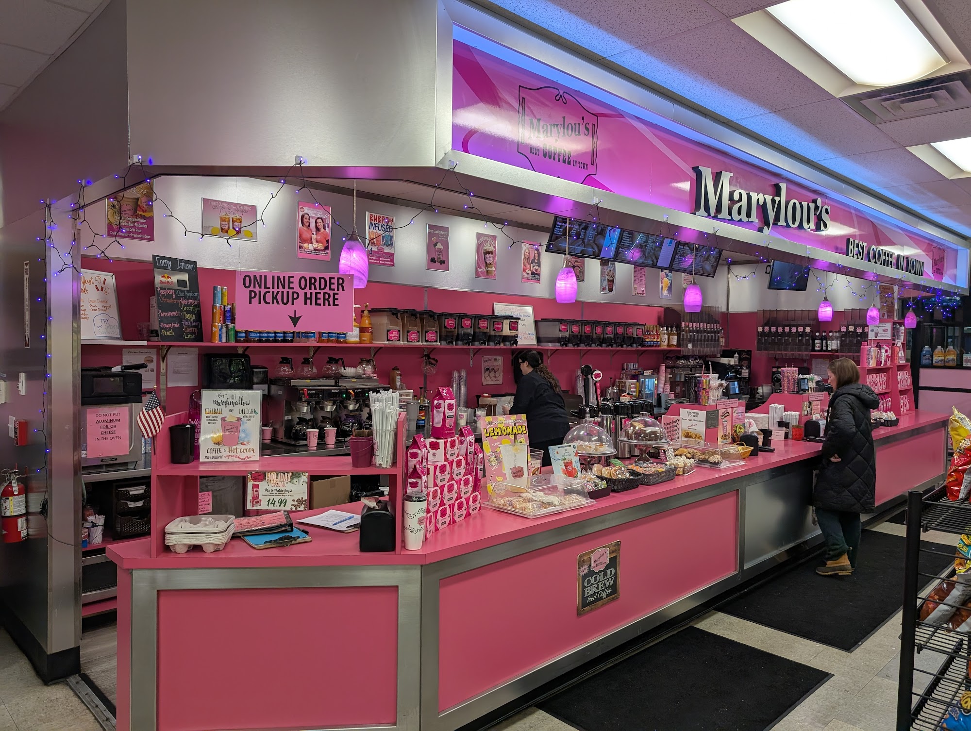 Marylou's Coffee Menu