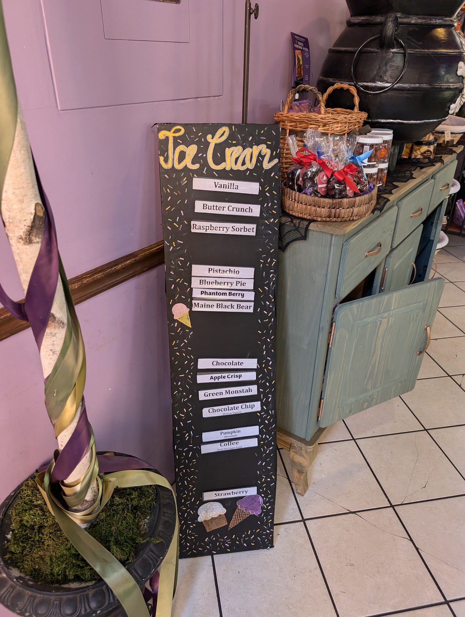 Whimsy's Sweet Life Menu