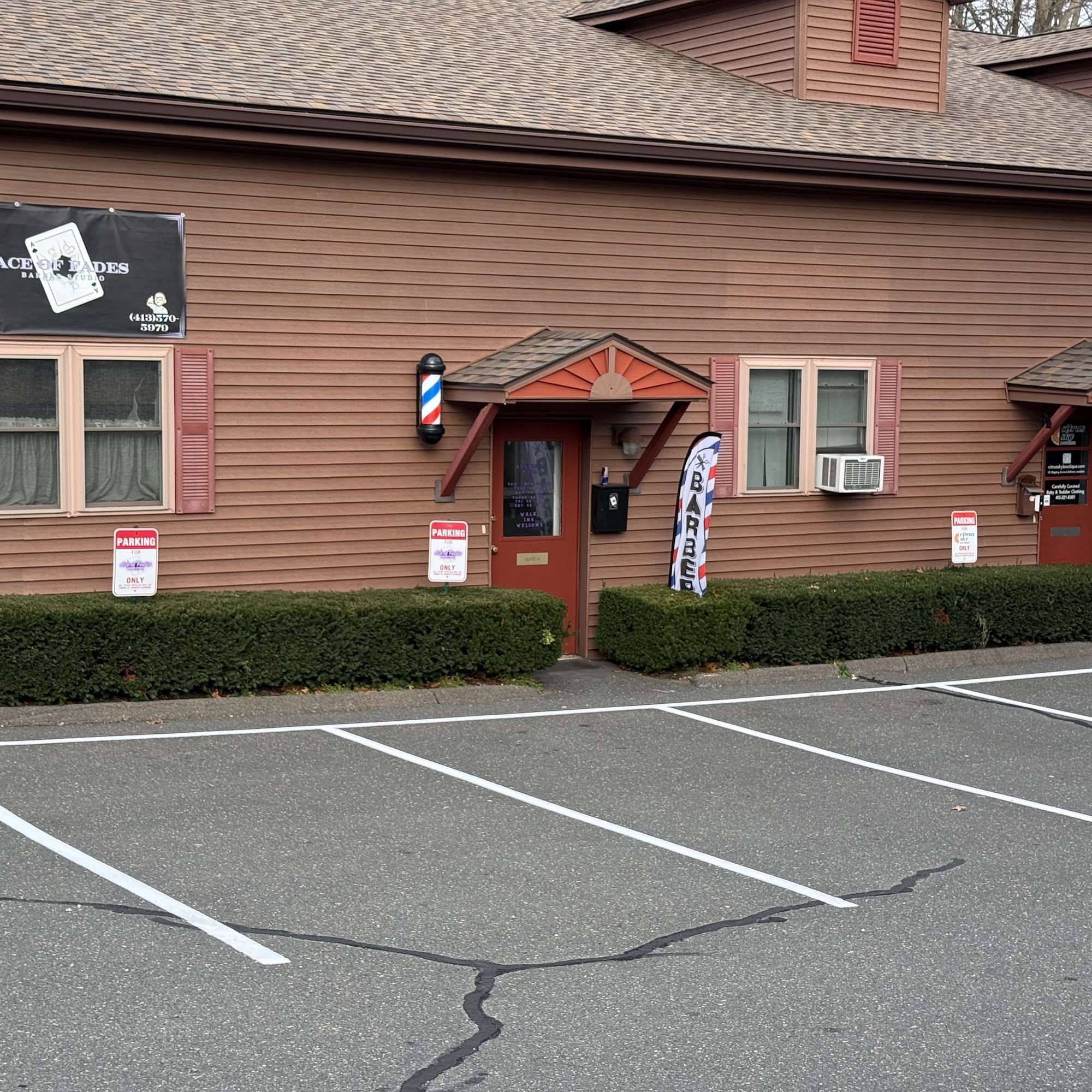 Ace of Fades Barber Studio 138 College St, South Hadley Massachusetts 01075